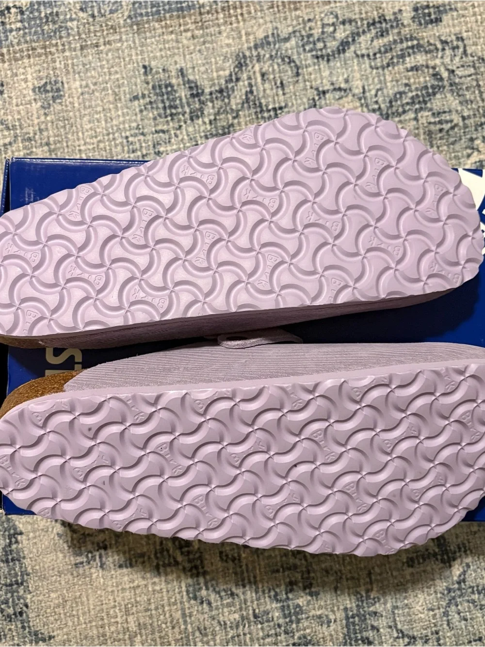 Birkenstock Boston Purple Fog